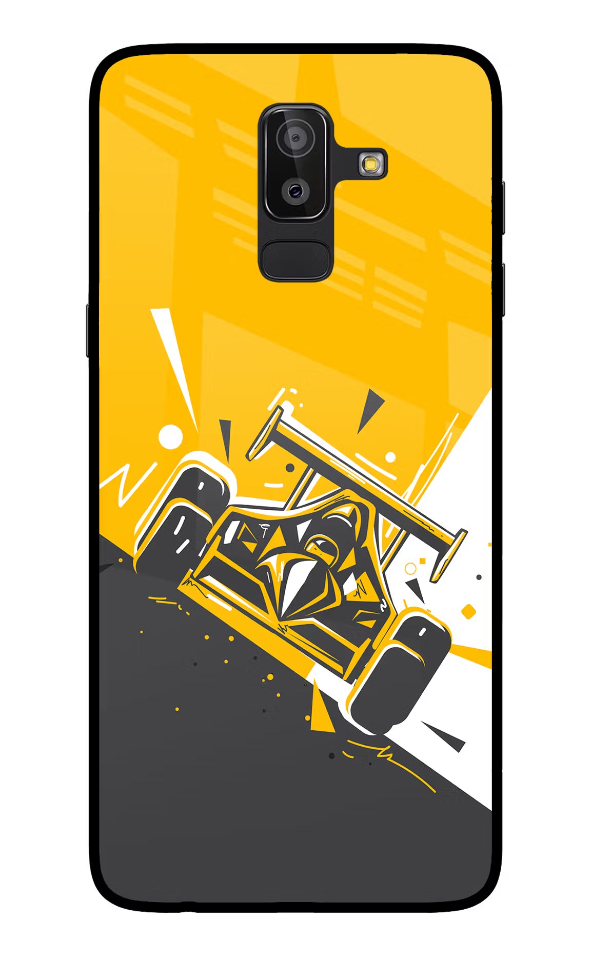 Track King Samsung On8 2018 Glass Case