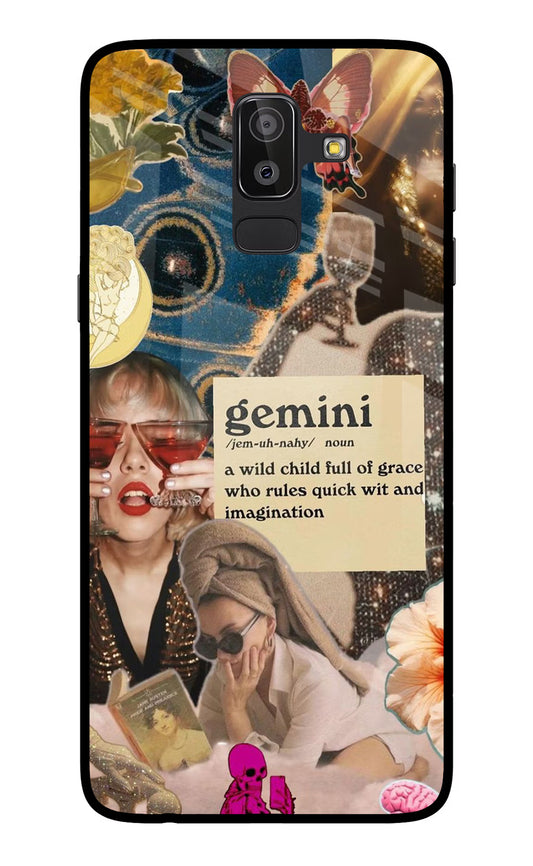 Gemini Zodiac Samsung On8 2018 Glass Case