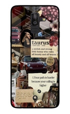 Taurus Zodiac Samsung On8 2018 Glass Case