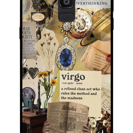Virgo Zodiac Samsung On8 2018 Glass Case