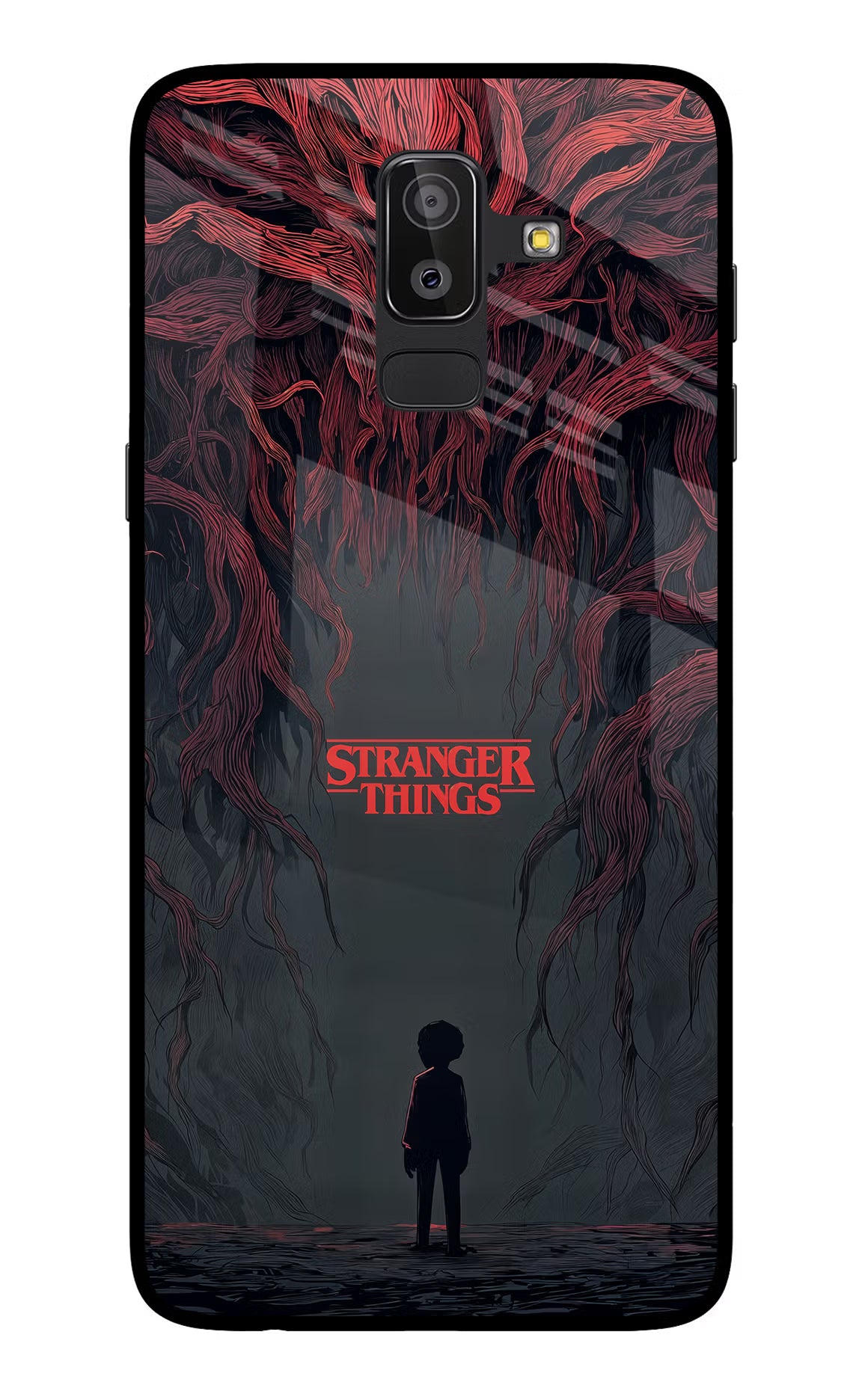 Ordinary Things Dark Side Samsung On8 2018 Glass Case