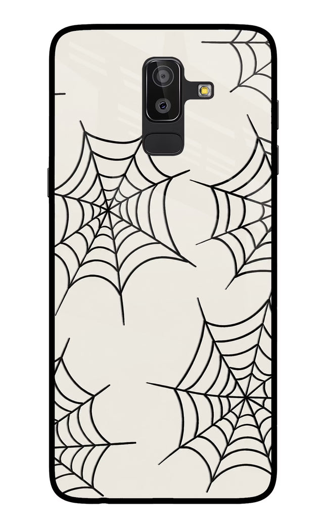 Spider Web Samsung On8 2018 Glass Case