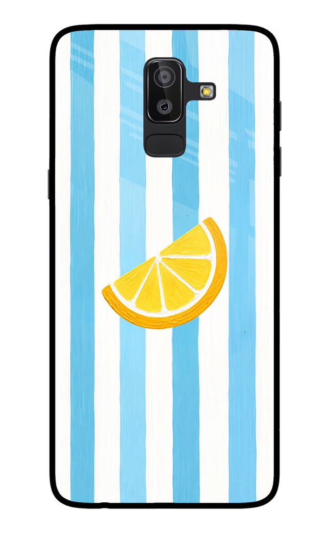 Summer Lemon Samsung On8 2018 Glass Case