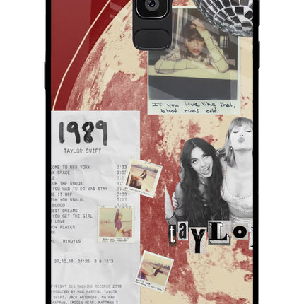Taylor Swift Samsung On8 2018 Glass Case