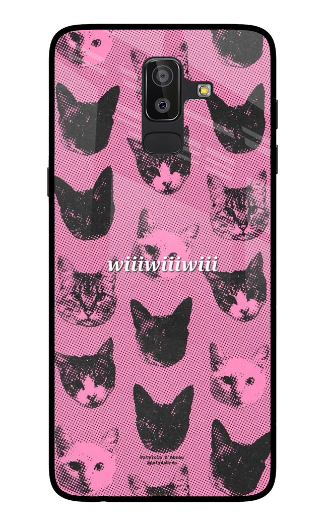 Pink Cats Samsung On8 2018 Glass Case
