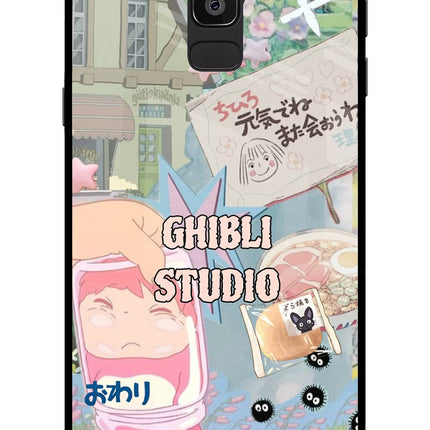 Studio Ghibli Samsung On8 2018 Glass Case