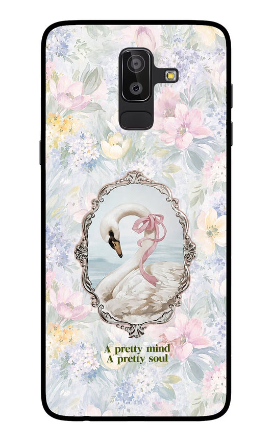 Pretty Mind Pretty Soul Samsung On8 2018 Glass Case