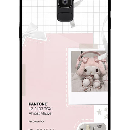 Pantone Asthetic Samsung On8 2018 Glass Case