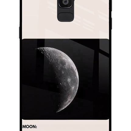 Moon Phase Samsung On8 2018 Glass Case