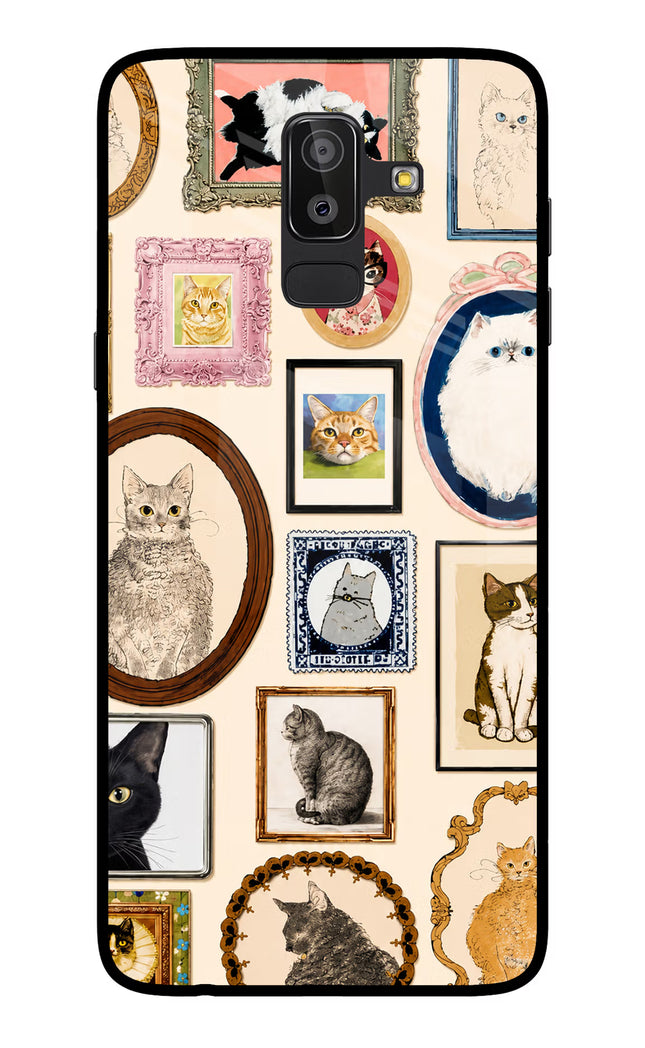 Mirror Cats Samsung On8 2018 Glass Case