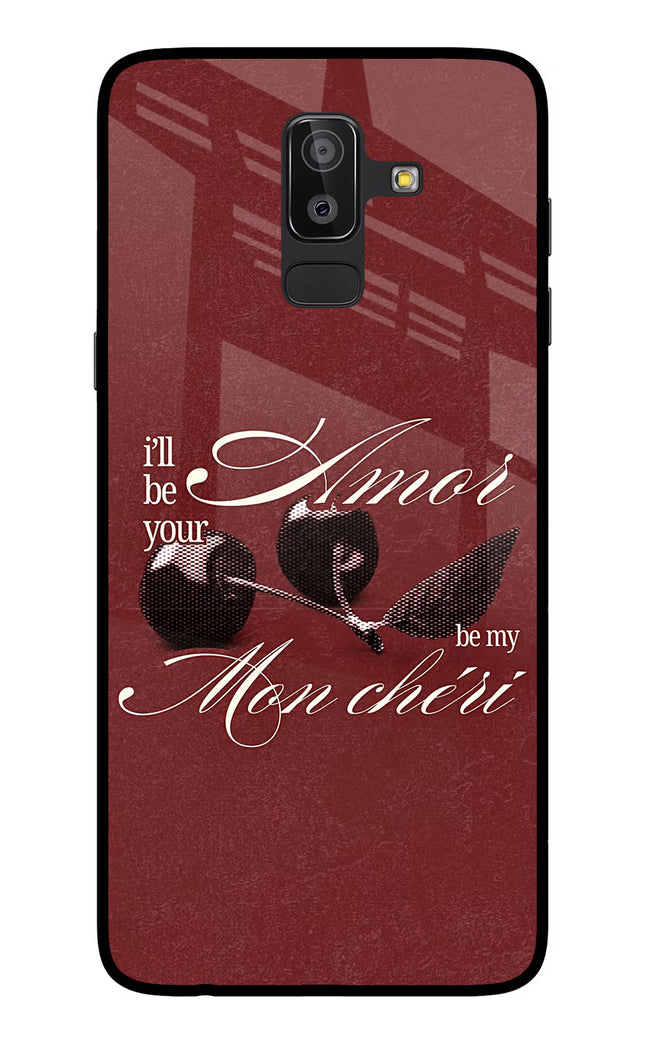 Velvet Cherry Samsung On8 2018 Glass Case