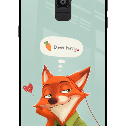 Nick Charm Samsung On8 2018 Glass Case