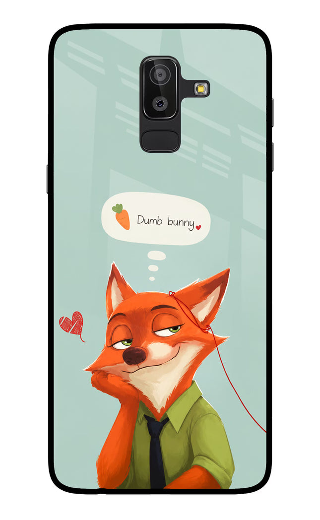 Nick Charm Samsung On8 2018 Glass Case