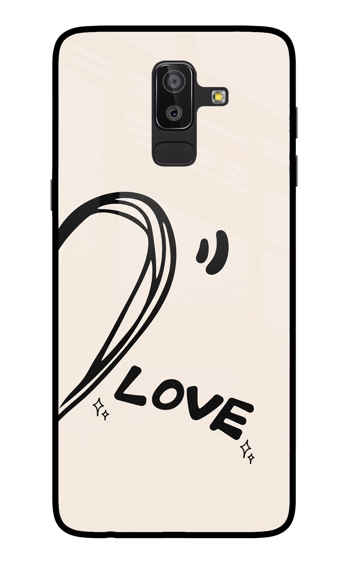 Soul Line Samsung On8 2018 Glass Case