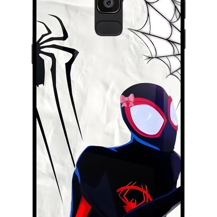 Miles Verse Samsung On8 2018 Glass Case Back Cover by Casekaro