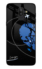 Love Orbit Samsung On8 2018 Glass Case