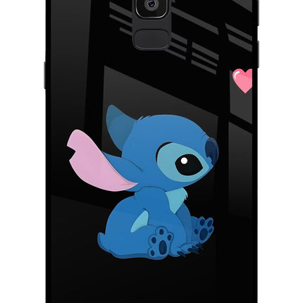 Stitch Crush Samsung On8 2018 Glass Case
