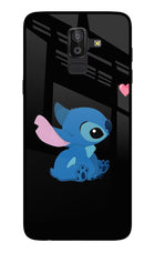 Stitch Crush Samsung On8 2018 Glass Case