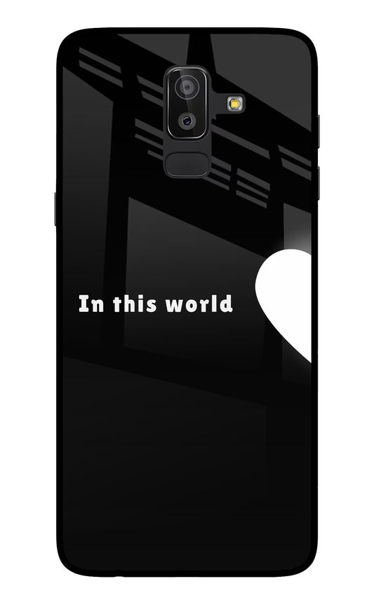 This World Samsung On8 2018 Glass Case
