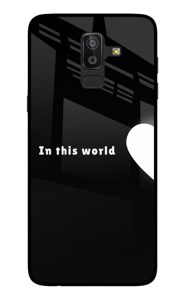 This World Samsung On8 2018 Glass Case