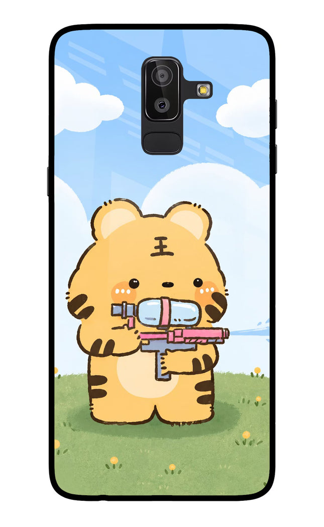 Tiger Treat Samsung On8 2018 Glass Case