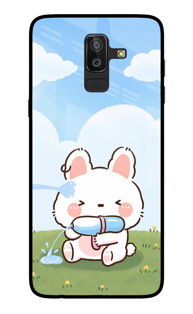 Bunny Treat Samsung On8 2018 Glass Case