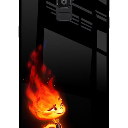 Ember Flame Samsung On8 2018 Glass Case