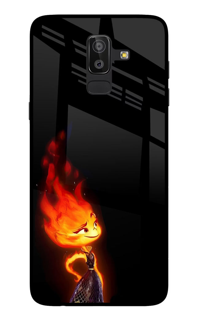 Ember Flame Samsung On8 2018 Glass Case