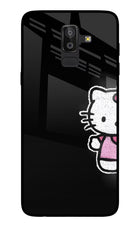 Kitty Charm Samsung On8 2018 Glass Case