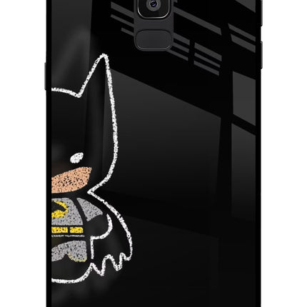 Bat Kitty Samsung On8 2018 Glass Case
