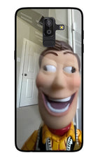 Side Eye Woody Samsung On8 2018 Glass Case