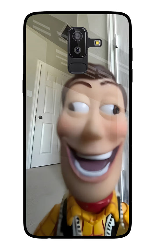 Side Eye Woody Samsung On8 2018 Glass Case