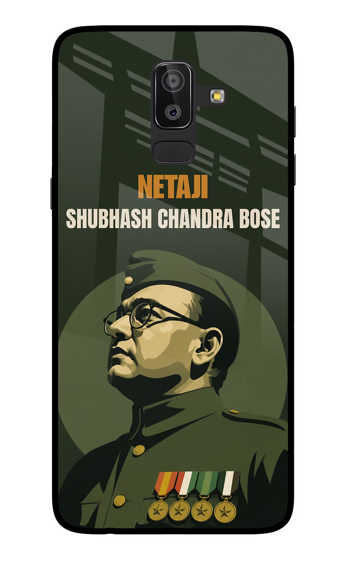 Netaji Legacy Samsung On8 2018 Glass Case