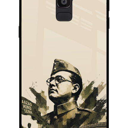 Netaji Rising Samsung On8 2018 Glass Case