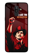 Bhagat Singh Revolution Samsung On8 2018 Glass Case