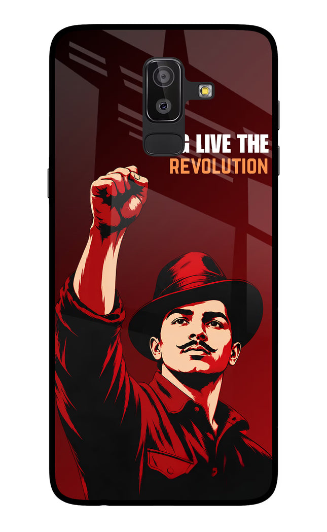 Bhagat Singh Revolution Samsung On8 2018 Glass Case
