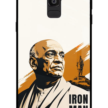 Sardar Patel Iron Will Samsung On8 2018 Glass Case