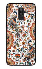 White Mayura Samsung On8 2018 Glass Case