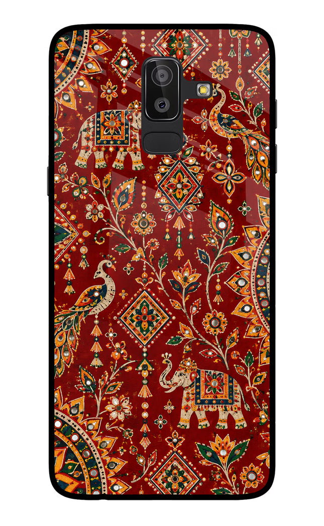 Laal Riwaaz Samsung On8 2018 Glass Case