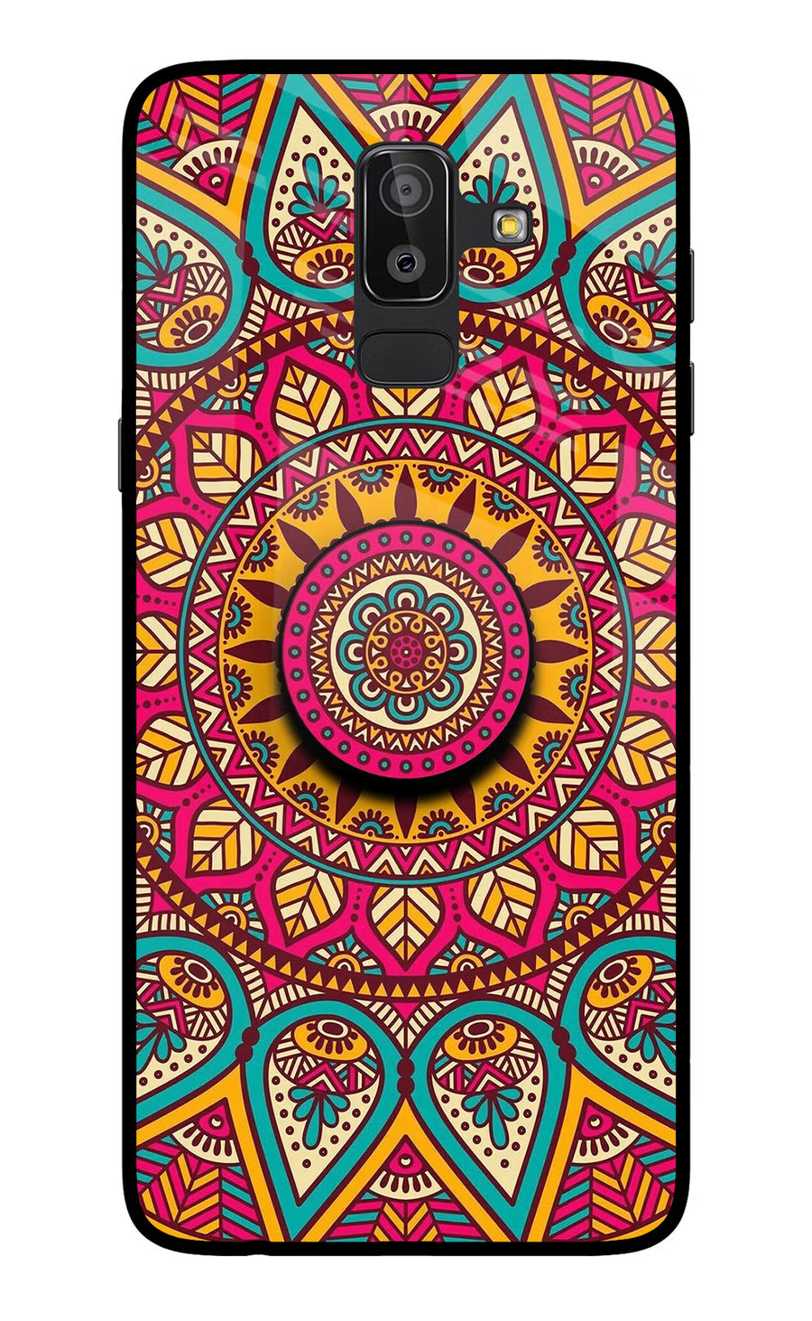 Mandala Samsung On8 2018 Pop Case, Glass case