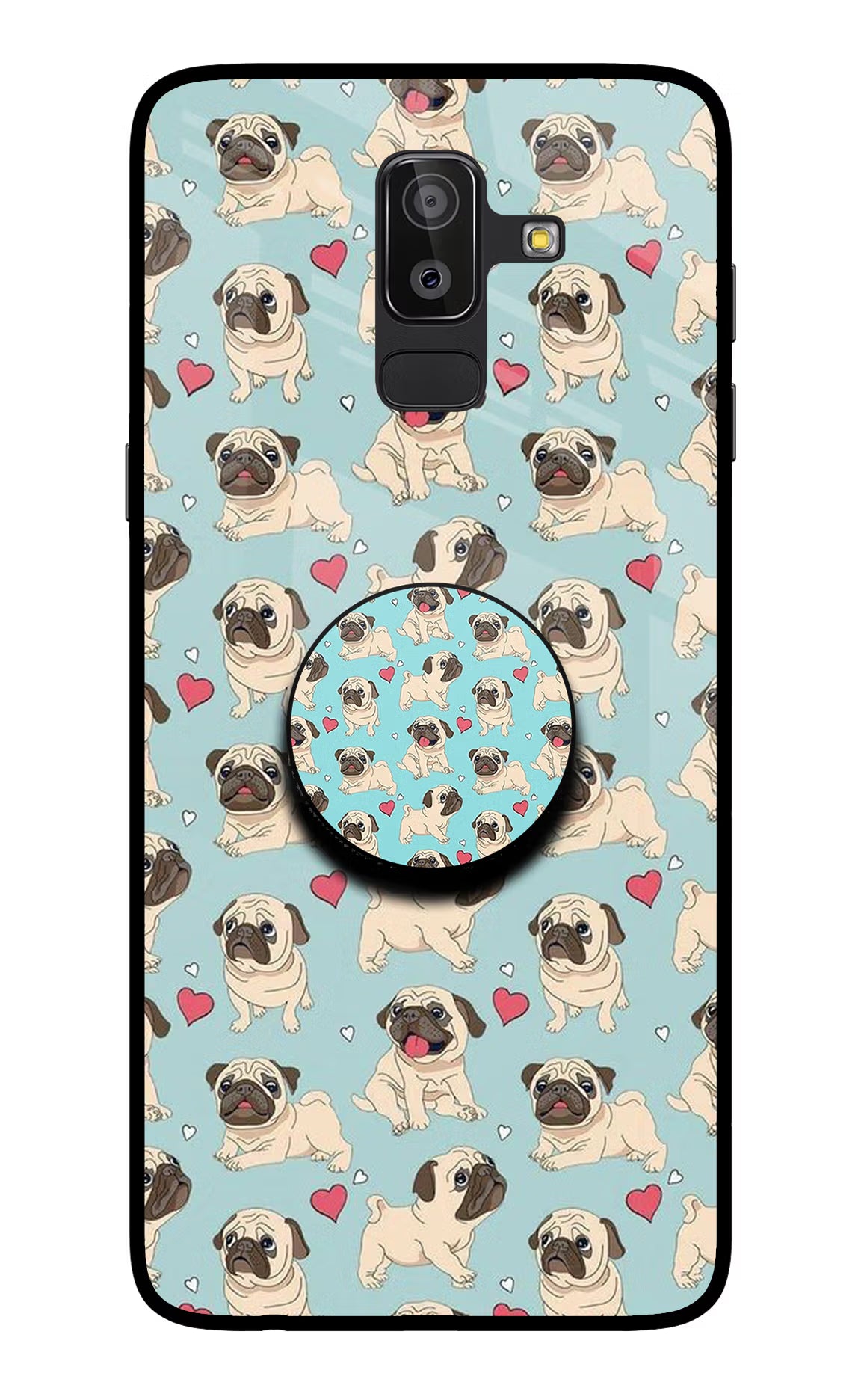 Pug Dog Samsung On8 2018 Pop Case by Casekaro