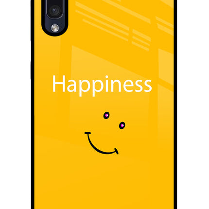 Happiness With Smiley Samsung A50/A50s/A30s Glass Case Back Cover by Casekaro