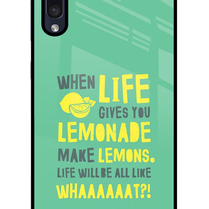 Quote Samsung A50/A50s/A30s Glass Case Back Cover by Casekaro