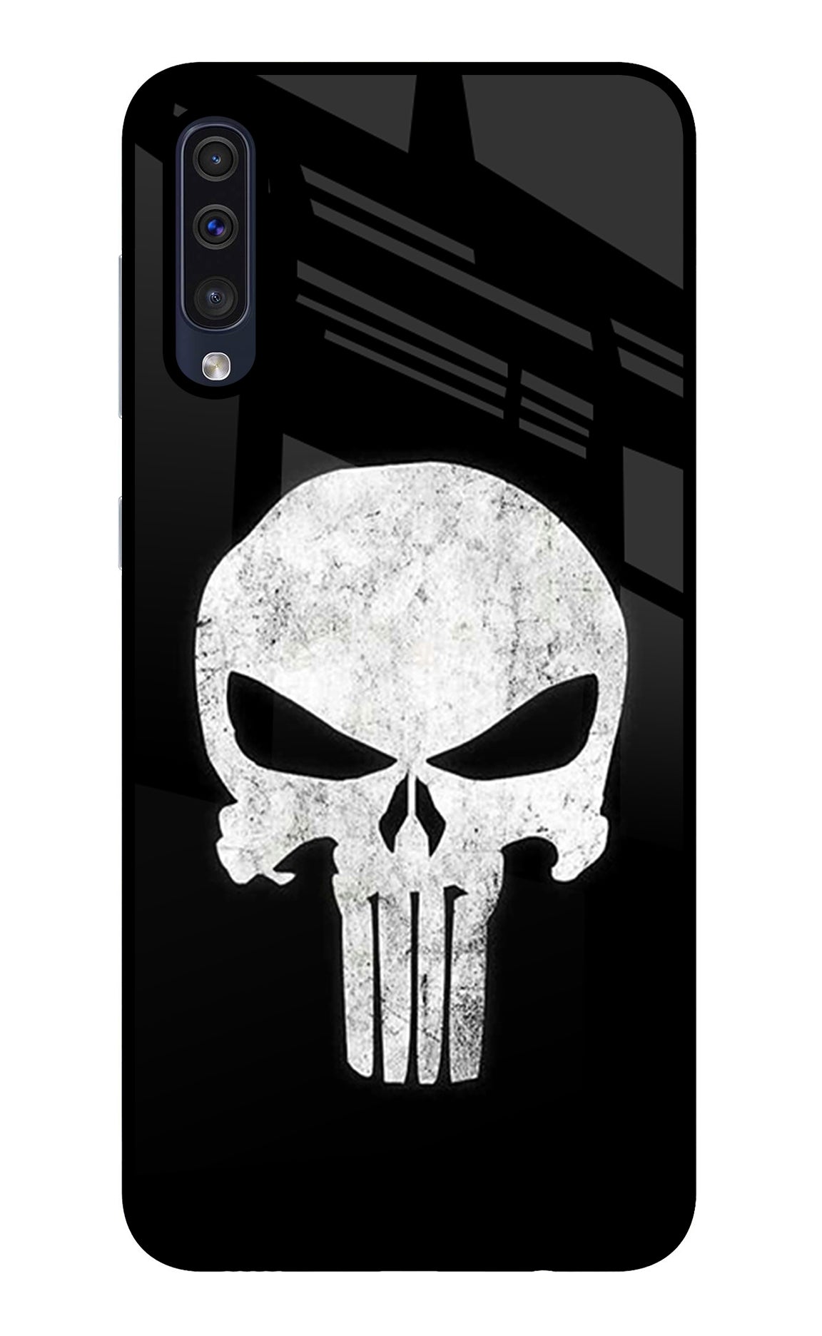 Punisher Skull Samsung A50/A50s/A30s Glass Case