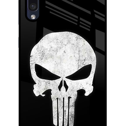 Punisher Skull Samsung A50/A50s/A30s Glass Case Back Cover by Casekaro