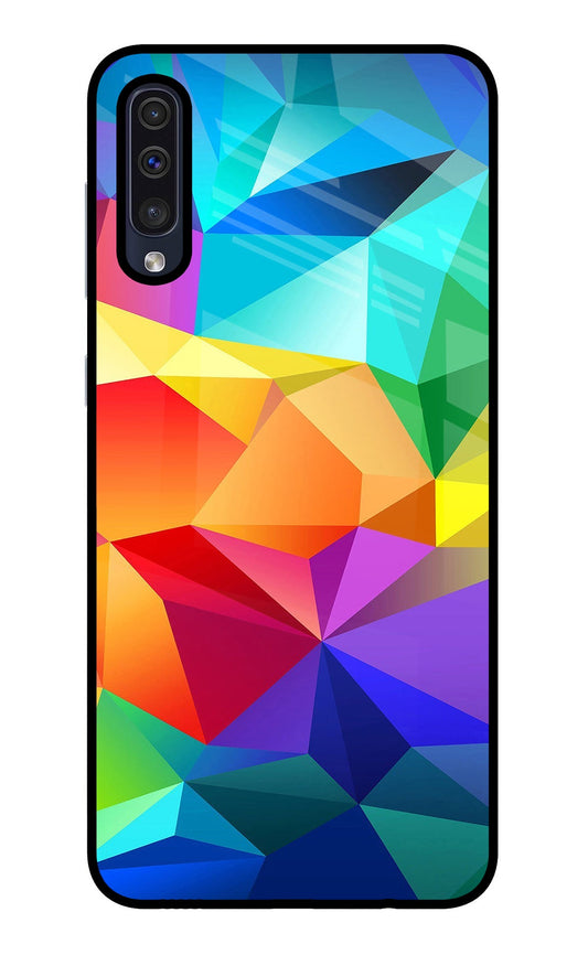 Abstract Pattern Samsung A50/A50s/A30s Glass Case