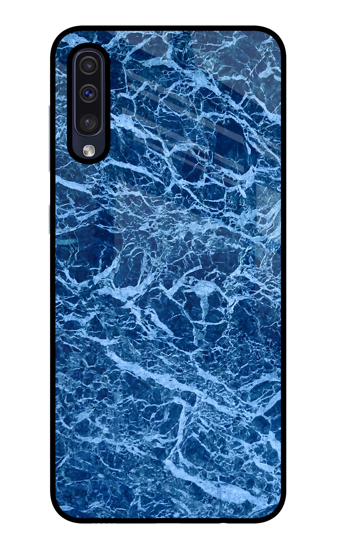 Blue Marble Samsung A50/A50s/A30s Glass Case Back Cover by Casekaro