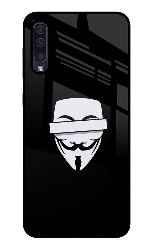 Anonymous Face Samsung A50/A50s/A30s Glass Case