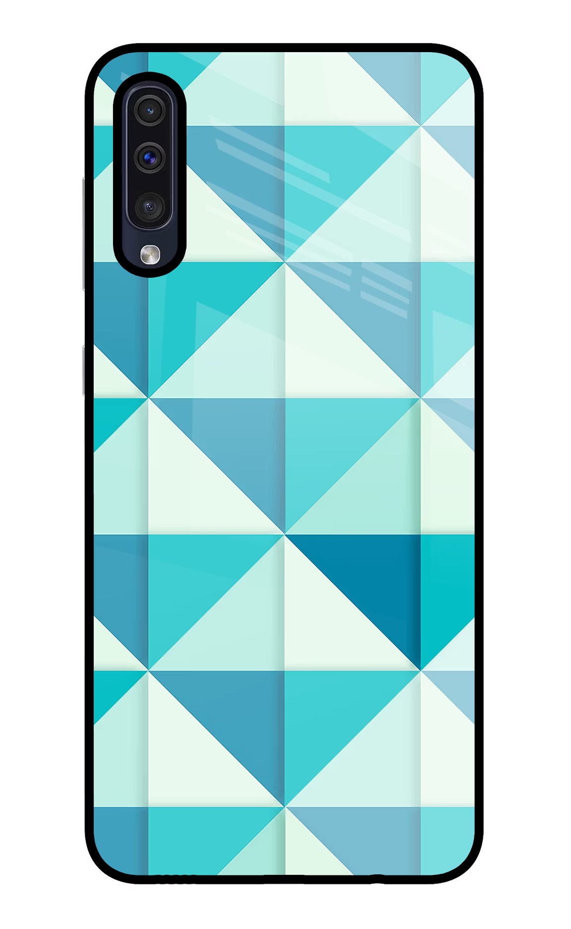 Abstract Samsung A50/A50s/A30s Glass Case Back Cover by Casekaro