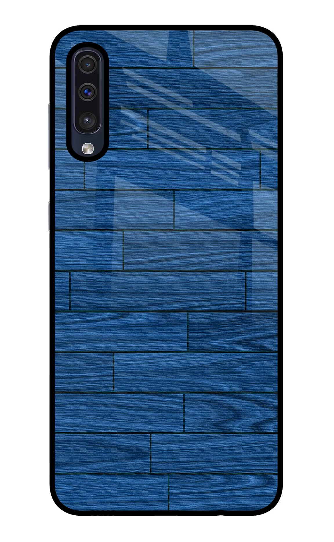 Wooden Texture Samsung A50/A50s/A30s Glass Case Back Cover by Casekaro